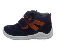 Stiefelette Leder \ UNIVERSE BLAU/ORANGE - Gr. - 21