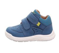 Stiefelette Leder \ WHALEY BLAU/GELB - Gr. - 23