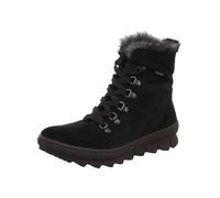 Stiefelette LEGERO "Legero Stiefelette Leder", Damen, Gr. 43, schwarz (schwarz, schwarz), Leder, Schuhe Stiefelette (33573732-43) schwarz, schwarz