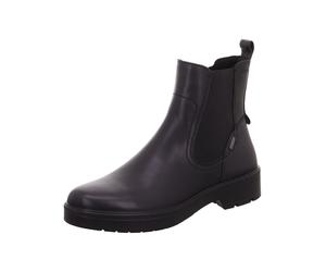 Stiefelette LEGERO "Legero Stiefelette Leder/Textil", Damen, Gr. 40, schwarz, Leder, Textil, Schuhe Stiefelette (30989466-40) schwarz