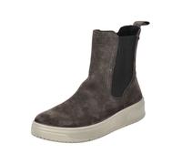 Stiefelette LEGERO "Legero Stiefelette Veloursleder", Damen, Gr. 41, grau, Veloursleder, Schuhe Stiefelette (63594056-41) grau