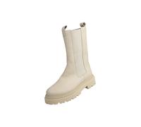 Stiefelette LEI BY TESSAMINO "Fine", Damen, Gr. 38, beige, Leder, Schuhe Stiefelette, mit gepolstertem Wechselfußbett (98136945-38) beige