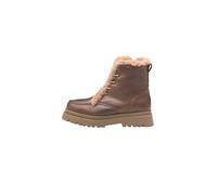 Stiefelette LLOYD "AURA 345 L", Damen, Gr. 42, braun (schwarz), Leder, unifarben, Schuhe Stiefelette, mit Warmfutter (88145413-42) schwarz