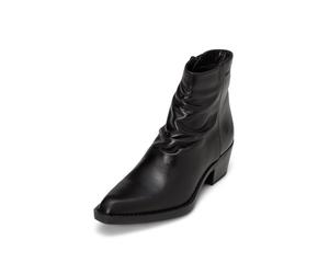 Stiefelette MARC O'POLO "aus edlem Kalbleder", Damen, Gr. 41, schwarz, Obermaterial: 100% Leder, unifarben, Schuhe Stiefelette (56487131-41) schwarz