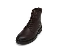 Stiefelette MARC O'POLO "aus edlem Rindleder", Damen, Gr. 44, braun (schwarz braun), Obermaterial: 100% Leder, unifarben, Schuhe Stiefelette (29088632-44) schwarz braun
