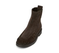 Stiefelette MARC O'POLO "aus geöltem Veloursleder", Damen, Gr. 38, braun (burnt coffee), Obermaterial: 100% Leder, unifarben, Schuhe Stiefelette (26772544-38) burnt coffee
