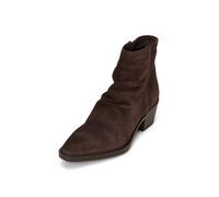 Stiefelette MARC O'POLO "aus geöltem Veloursleder", Damen, Gr. 40, burnt coffee, Obermaterial: 100% Leder, unifarben, Schuhe Stiefelette (93495733-40) burnt coffee