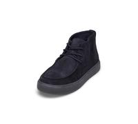 Stiefelette MARC O'POLO "aus geöltem Veloursleder", Herren, Gr. 43, true navy, Obermaterial: 100% Leder (Rind), unifarben, Schuhe Stiefelette (48632762-43) true navy