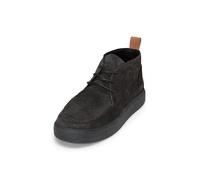Stiefelette MARC O'POLO "aus geöltem Veloursleder", Herren, Gr. 45, schwarz (schwarz graphite), Obermaterial: 100% Leder, unifarben, Schuhe Stiefelette (67068247-45) schwarz graphite