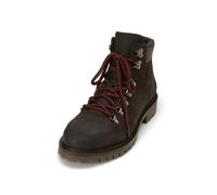 Stiefelette MARC O'POLO "aus gewachstem Veloursleder", Herren, Gr. 45, braun (coffee braun), Obermaterial: 100% Leder, unifarben, Schuhe Stiefelette (50030856-45) coffee braun