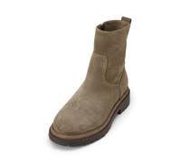 Stiefelette MARC O'POLO "aus weichem Veloursleder", Damen, Gr. 36, beige (faded braun), Obermaterial: 100% Leder, unifarben, Schuhe Stiefelette (72089856-36) faded braun