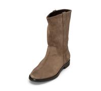 Stiefelette MARC O'POLO "aus weichem Veloursleder", Damen, Gr. 40, faded braun, Obermaterial: 100% Leder, unifarben, Schuhe Stiefelette (19531105-40) faded braun