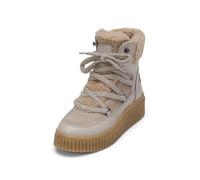 Stiefelette MARC O'POLO "mit flauschigem Teddyfutter", Damen, Gr. 42, beige (m716), Obermaterial: 89% Leder (Rind), 11% Polyurethan, unifarben, Schuhe Stiefelette (76924456-42) m716
