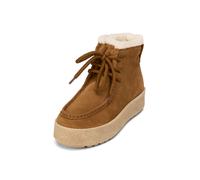 Stiefelette MARC O'POLO "mit flauschigem Warmfutter", Damen, Gr. 38, m720, Obermaterial: 100% Leder (Rind), unifarben, Schuhe Stiefelette (46192500-38) m720