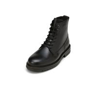 Stiefelette MARC O'POLO "mit Innenzipper und Fellfutter", Damen, Gr. 41, schwarz, Obermaterial: 100% Leder (Rind), unifarben, Schuhe (46187040-41) schwarz