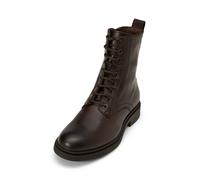 Stiefelette MARC O'POLO "mit praktischem Innenzipper", Damen, Gr. 38, braun (schwarz braun), Obermaterial: 100% Leder, Schuhe Stiefelette (49183308-38) schwarz braun