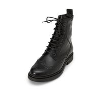 Stiefelette MARC O'POLO "mit praktischem Innenzipper", Damen, Gr. 39, schwarz, Obermaterial: 100% Leder, unifarben, Schuhe Stiefelette (33881810-39) schwarz