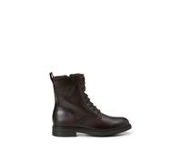 Stiefelette MARC O'POLO "mit praktischem Innenzipper", Damen, Gr. 40, braun (schwarz braun), Obermaterial: 100% Leder, Schuhe Stiefelette (49183308-40) schwarz braun