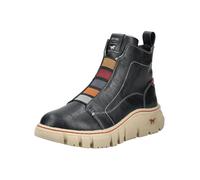 Stiefelette MUSTANG SHOES "Mustang Shoes Stiefelette Lederimitat", Damen, Gr. 38, schwarz, Lederimitat, Schuhe Stiefelette (78653060-38)
