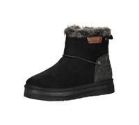 Stiefelette MUSTANG SHOES "Mustang Shoes Stiefelette Lederimitat/Textil", Damen, Gr. 40, schwarz, Lederimitat, Textil, Schuhe Stiefelette (57589069-40) schwarz