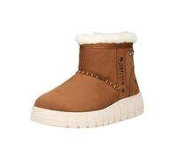 Stiefelette MUSTANG SHOES "Mustang Shoes Stiefelette Textil", Damen, Gr. 39, Textil, braun (hazel), Schuhe Stiefelette (95644019-39) hazel