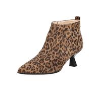 Stiefelette NERO GIARDINI "Nero Giardini Stiefelette Leder", Damen, Gr. 37, braun (leopard), Leder, Schuhe Stiefelette (29521745-37) leopard