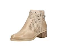Stiefelette NERO GIARDINI "Nero Giardini Stiefelette Leder", Damen, Gr. 37, champagne, Leder, Schuhe Stiefelette (86594303-37) champagne