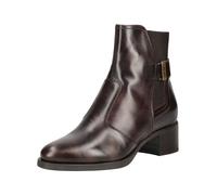 Stiefelette NERO GIARDINI "Nero Giardini Stiefelette Leder/Textil", Damen, Gr. 37, cafe, Leder, Textil, Schuhe Stiefelette (29489659-37) cafe