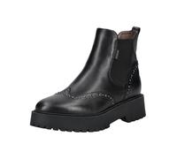 Stiefelette NERO GIARDINI "Nero Giardini Stiefelette Leder/Textil", Damen, Gr. 40, schwarz, Leder, Textil, Schuhe Stiefelette (85080540-40) schwarz