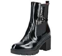 Stiefelette NERO GIARDINI "Nero Giardini Stiefelette Leder/Textil", Damen, Gr. 40, schwarz, Leder, Textil, Schuhe Stiefelette (94818700-40) schwarz