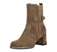 Stiefelette NERO GIARDINI "Nero Giardini Stiefelette Veloursleder/Textil", Damen, Gr. 38, braun, Textil, Veloursleder, Schuhe Stiefelette (95837565-38) braun