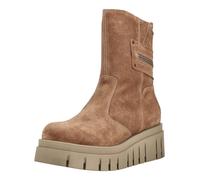 Stiefelette NERO GIARDINI "Nero Giardini Stiefelette Veloursleder/Textil", Damen, Gr. 40, braun, Textil, Veloursleder, Schuhe Stiefelette (23127713-40) braun