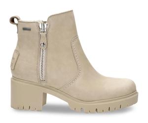 Stiefelette PANAMA JACK "GTX", Damen, Gr. 41, beige, Nubukleder, Schuhe Stiefelette, Winterboots, Blockabsatz, mit GORE-TEX-Ausstattung (36882248-41)