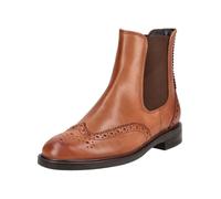 Stiefelette PAUL GREEN "Paul Green Stiefelette Leder", Damen, Gr. 38,5, braun (cognac), Leder, Schuhe Stiefelette (64135930-38,5) cognac