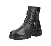 Paul Green Damen Stiefelette, Frauen Biker Boots,Warm gefüttert,halbstiefel,Kurzstiefel,uebergangsschuhe,Schwarz (Black),38.5 EU / 5.5 UK