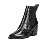 Stiefelette PAUL GREEN "Paul Green Stiefelette Leder/Textil", Damen, Gr. 42, schwarz, Leder, Textil, Schuhe Stiefelette (11481131-42) schwarz