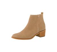 Stiefelette PAUL GREEN "Paul Green Stiefelette Nubukleder", Damen, Gr. 38,5, beige, Nubukleder, Schuhe Stiefelette (65318023-38,5) beige