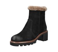 Paul Green Stiefelette Nubukleder Schwarz Warmfutter - 40