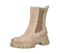 Stiefelette PAUL GREEN "Paul Green Stiefelette Nubukleder/Textil", Damen, Gr. 38,5, beige, Nubukleder, Textil, Schuhe Stiefelette (71289907-38,5) beige
