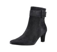 Stiefelette PAUL GREEN "Paul Green Stiefelette Veloursleder", Damen, Gr. 38,5, ocean, Veloursleder, Schuhe Stiefelette (93372427-38,5) ocean