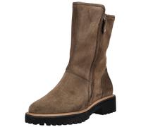 Stiefelette PAUL GREEN "Paul Green Stiefelette Veloursleder", Damen, Gr. 38, braun, Veloursleder, casual, Schuhe (67688241-38) braun