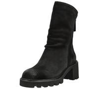 Paul Green Damen Frauen Schnürstiefeletten,Warm gefüttert,schnürboots,reißverschluss,Boots,Stiefel,Bootee,Booties,SCHWARZ (SCHWARZ),38 EU / 5 UK