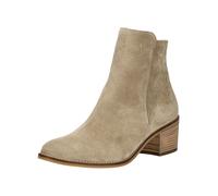 Stiefelette PAUL GREEN "Paul Green Stiefelette Veloursleder", Damen, Gr. 39, beige, Veloursleder, Schuhe (58721130-39) beige