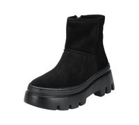 Stiefelette PAUL GREEN "Paul Green Stiefelette Veloursleder", Damen, Gr. 40, schwarz, Veloursleder, Schuhe Stiefelette (23437828-40) schwarz