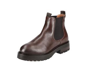 Stiefelette PAVEMENT "Pavement Stiefelette Leder/Textil", Damen, Gr. 38, braun, Leder, Textil, Schuhe Stiefelette (48350100-38) braun