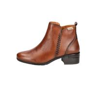 Pikolinos für Damen. W6W-8950 Braune Malaga Lederstiefeletten (39), 3 bis 5 cm, Reißverschluss, Lässig