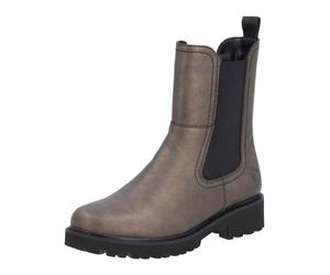 Stiefelette REMONTE "Remonte Stiefelette Leder/Textil", Damen, Gr. 37, braun (bronze), Leder, Textil, Schuhe Stiefelette (33339155-37) bronze