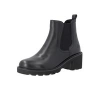 Stiefelette REMONTE "Remonte Stiefelette Leder/Textil", Damen, Gr. 38, schwarz, Leder, Textil, Schuhe Stiefelette (94441238-38) schwarz