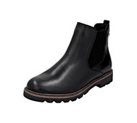 Remonte Damen Low-Top Sneaker D0700 wasserabweisend remonteTEX lose Einlage Schwarz 41