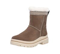 Stiefelette REMONTE "Remonte Stiefelette Veloursleder", Damen, Gr. 37, nuss, Veloursleder, Schuhe Stiefelette (33729050-37) nuss